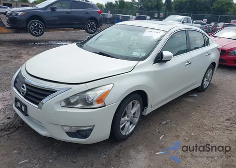 2013 Nissan Altima 2.5 Sl из США, поврежденный, VIN 1N4AL3AP6DN528679